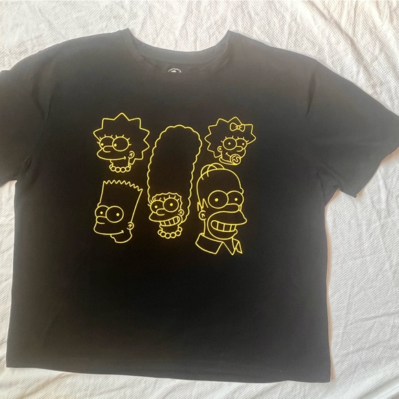 The Simpsons bundles Christmas Tee + 2 Piece Yellow /Black Sleepwear - Picture 6 of 17